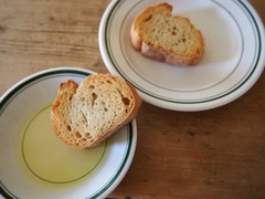 おやつにフランスパン（笑）.jpg