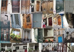 パリの街角ドア　ほんの少し撮ってきました.jpg