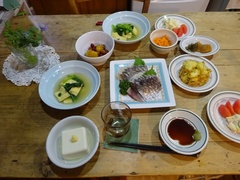 小松菜とあげの煮びたし　新米と食べました～?.jpg