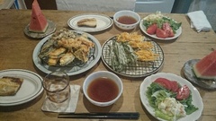 野菜の天ぷら　美味しかったぁ～～～～～♪.jpg